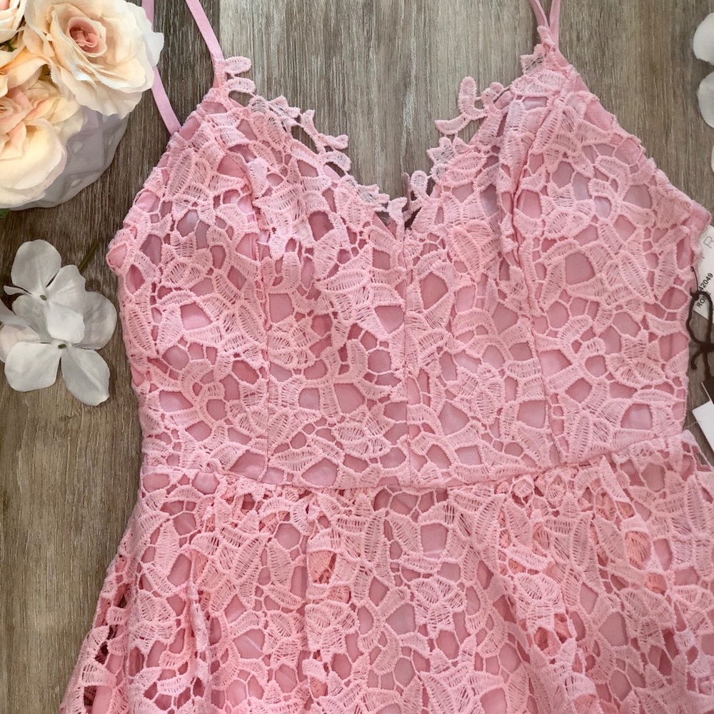 ATSR midi lace dress